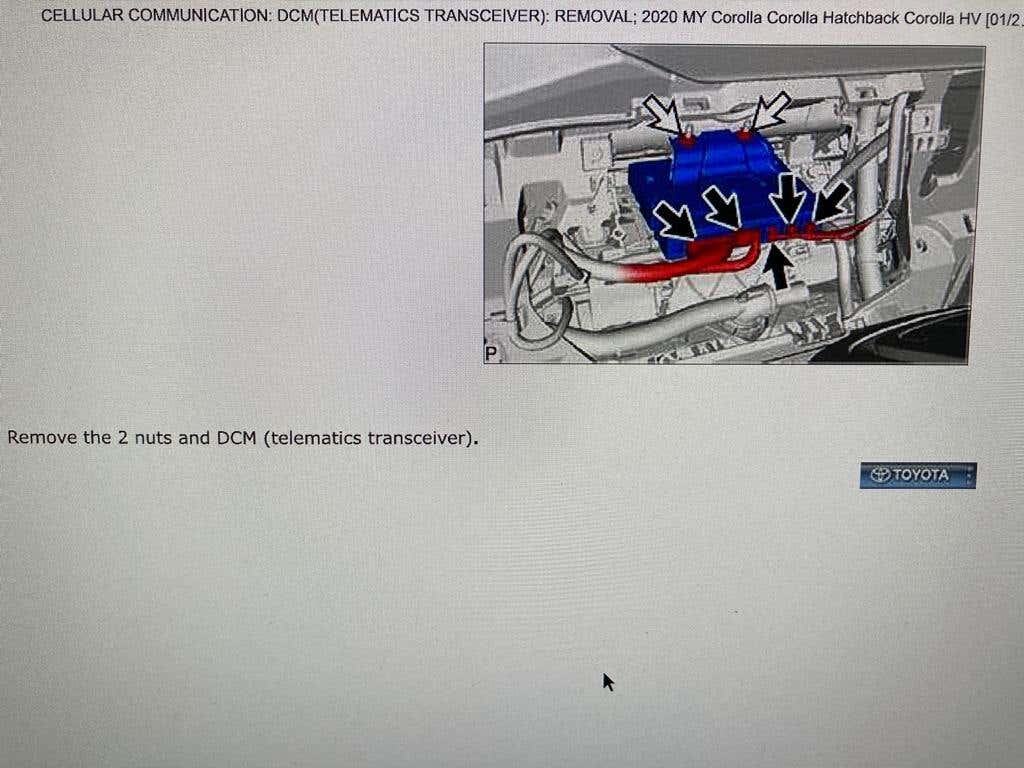 What Is Dcm On My Toyota