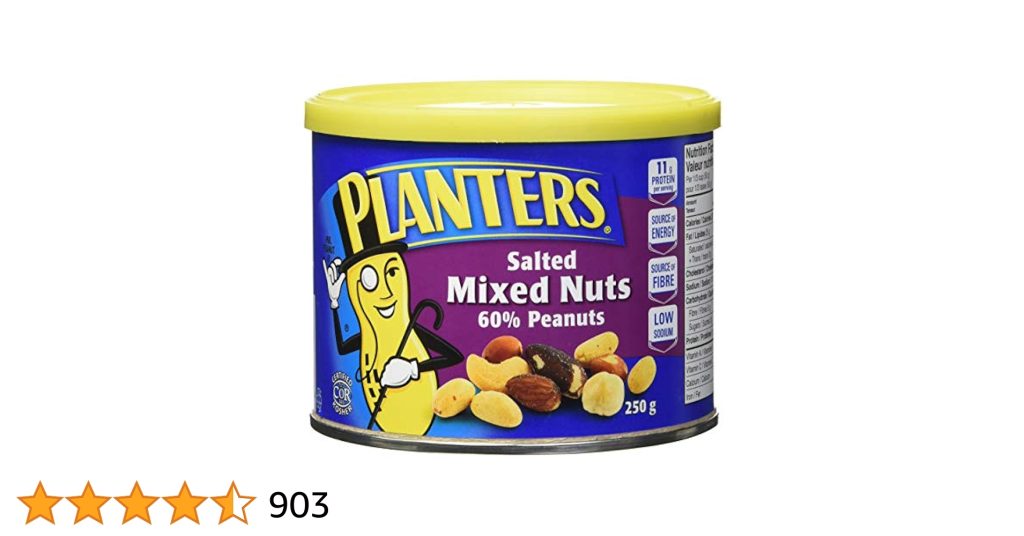 What is in Planters Mixed Nuts