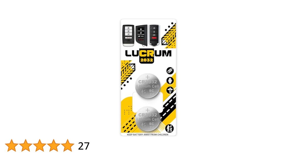 What Kind Of Battery Does An Acura Key Fob Take