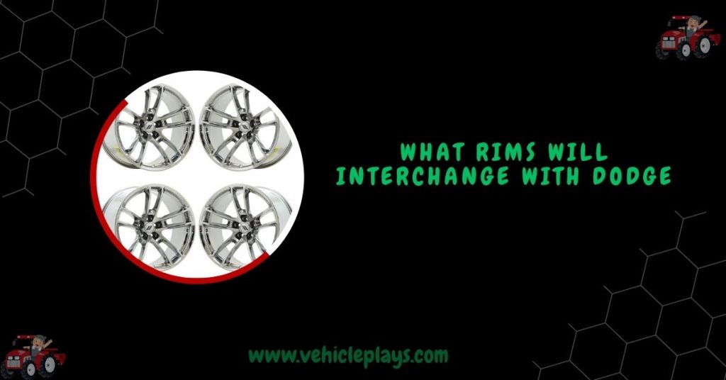 What Rims Will Interchange With Dodge