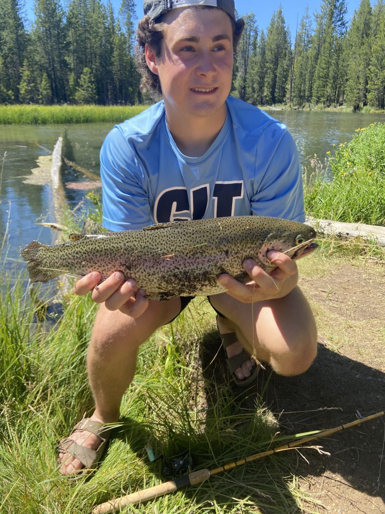 What Size Fishing Line for Trout