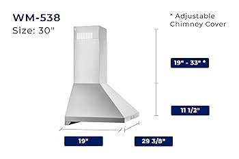 What Size Range Hood for 30 Inch Range