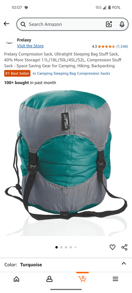 What Size Stuff Sack for a Sleeping Bag