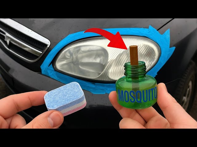 What to Use to Clean Headlights on a Car