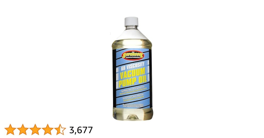 What Type of Oil Does a Vacuum Pump Use