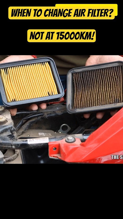 When To Change Suzuki Car Filters