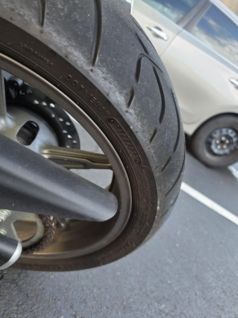 When to Change Tires on Motorcycle