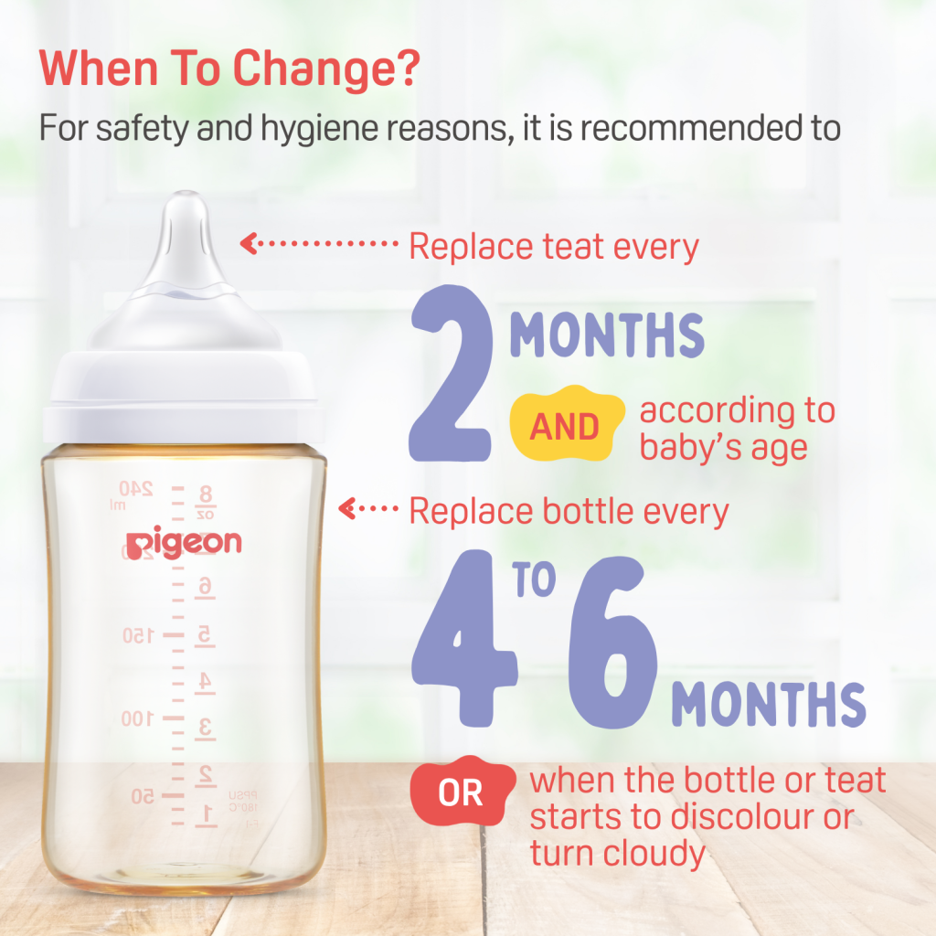 When to Replace Baby Bottles