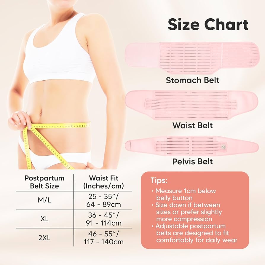 When to Wear Postpartum Belt After C Section