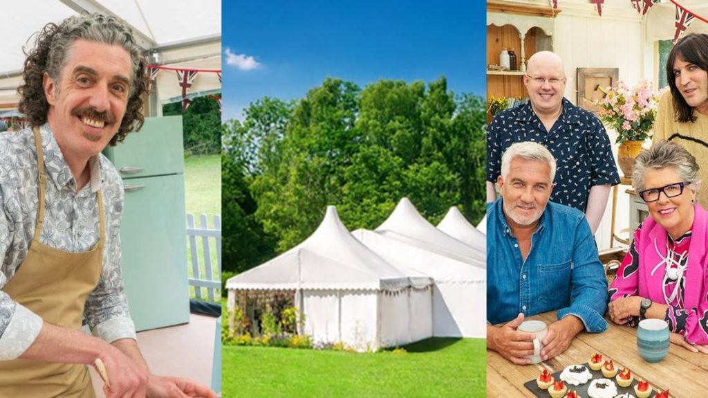 Where is the Bake off Tent