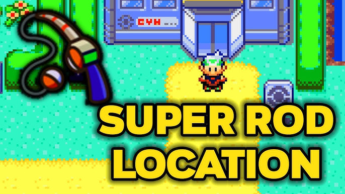 Where to Get Fishing Rod in Pokemon Emerald