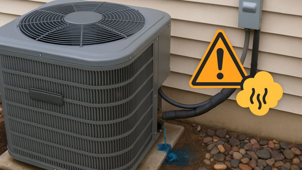 Why is a Large Refrigerant Leak Potentially Dangerous