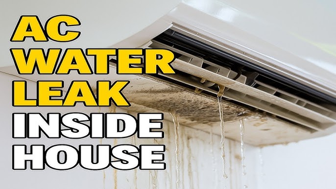 Why is Air Conditioner Leaking Water Inside