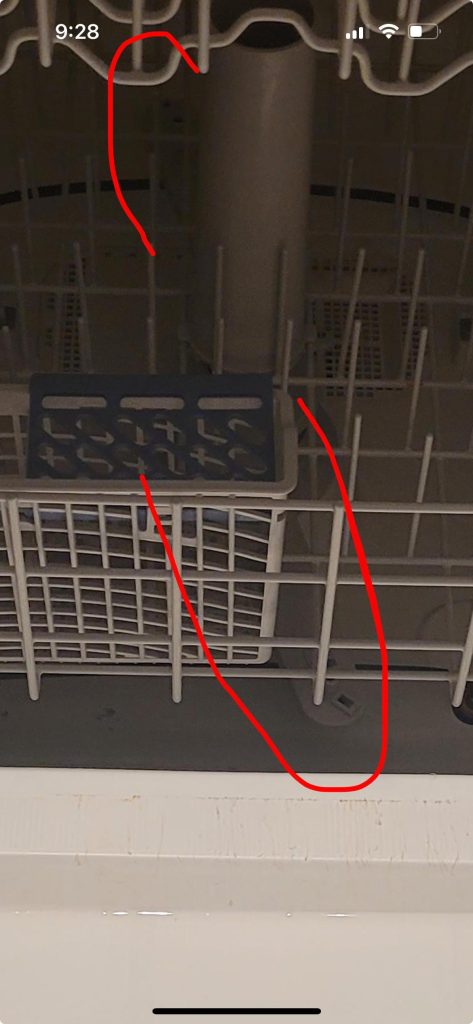 Why is the Top Rack of Dishwasher Not Cleaning