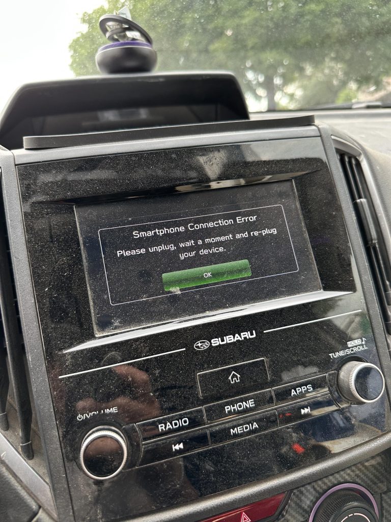Why Wont Apple Carplay Work In My Subaru