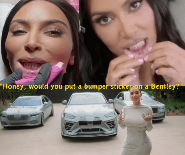 Would You Put A Bumper Sticker On A Bentley